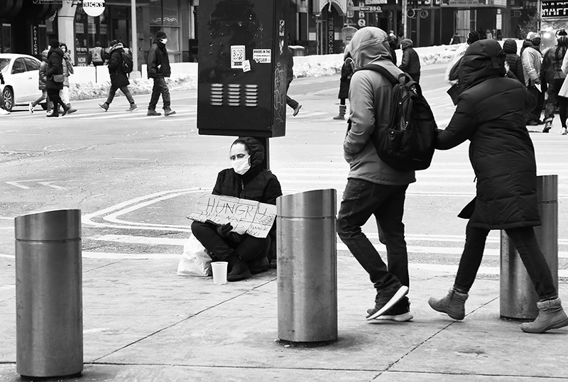 Homeless : Street Life : New York : Personal Photo Projects :  Richard Moore Photography : Photographer : 